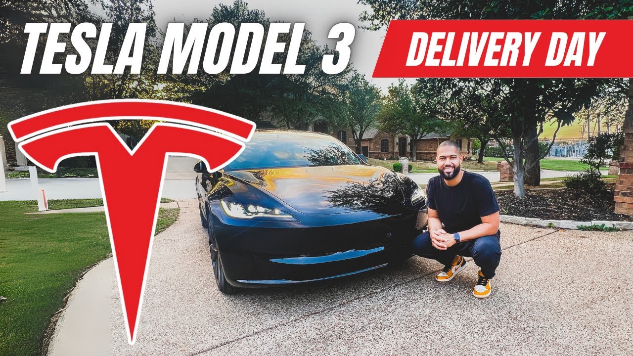 Tesla Delivery Day & First Drive | Model 3