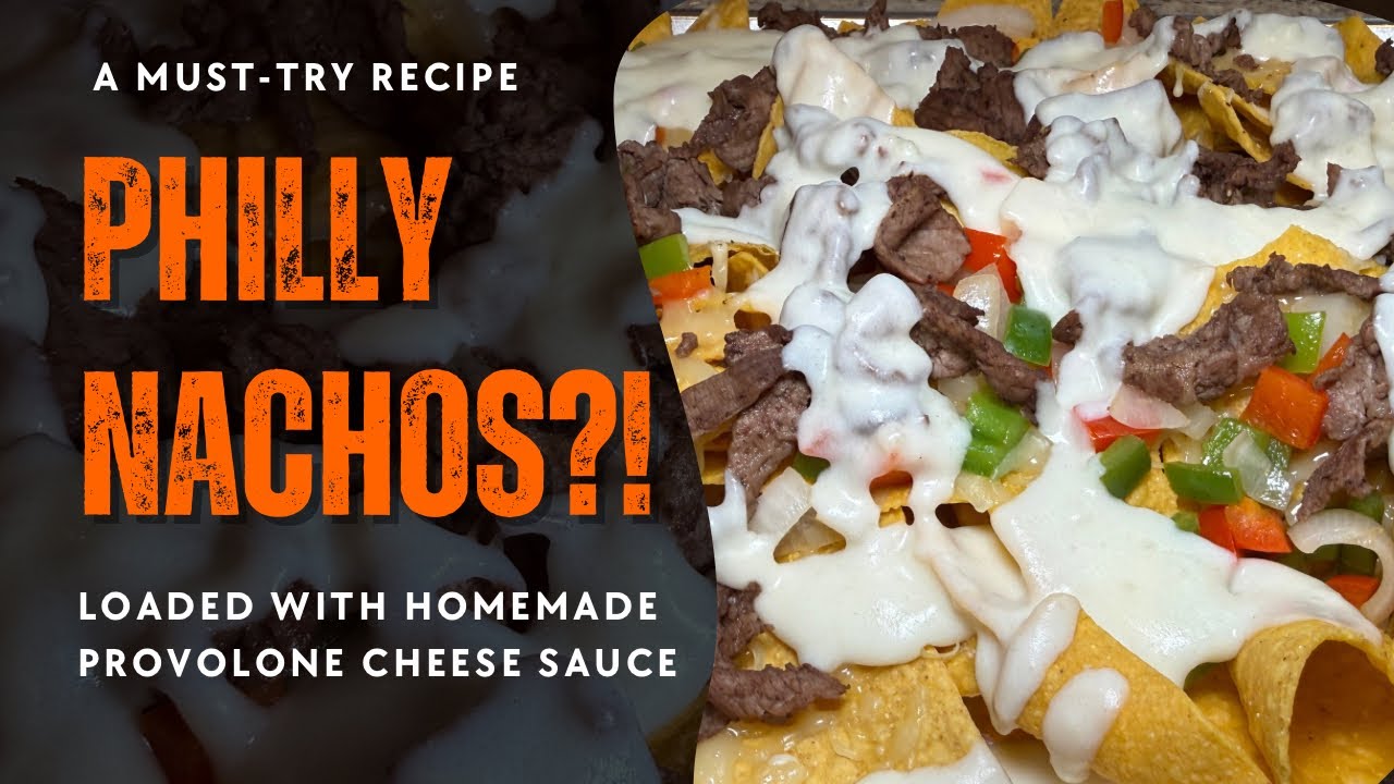 Эти начос в стиле филадельфийского чизстейка невероятно вкусные!