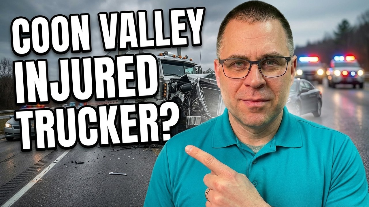Coon Valley Trucking Accident?  Here's what you need to know.