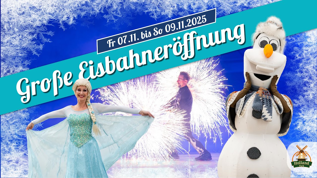Eisbahn Er&ouml;ffnung 2025 | Holland-Park