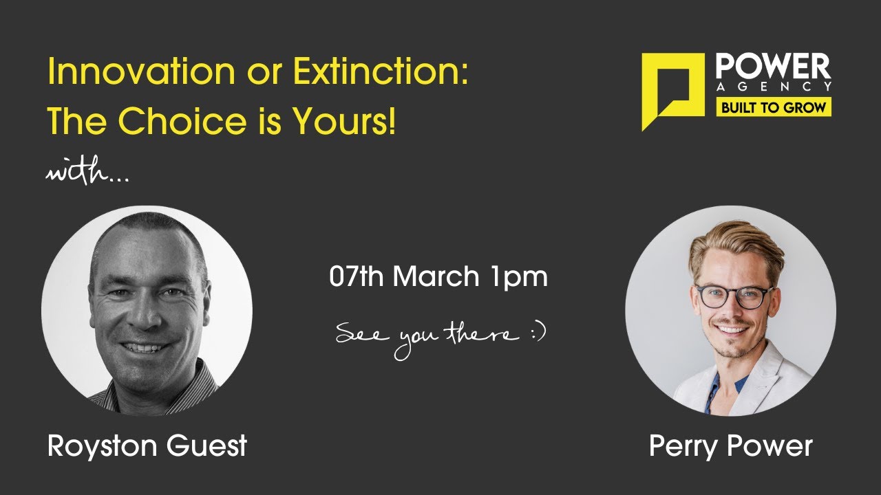 Innovation or Extinction: The Choice is Yours!