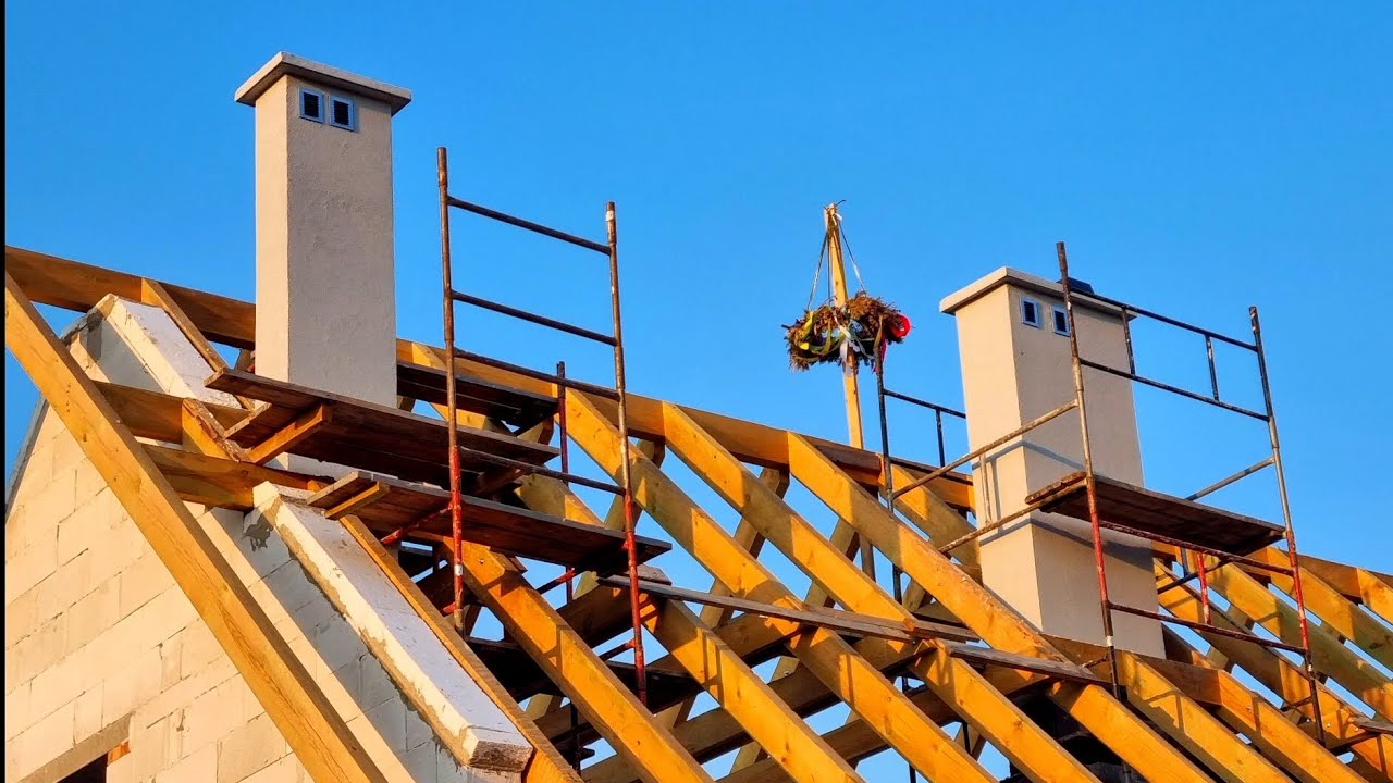 #37 Murowanie komina