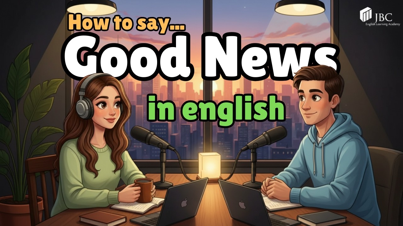 How to Talk About Good News in English | Easy English Speaking Practice