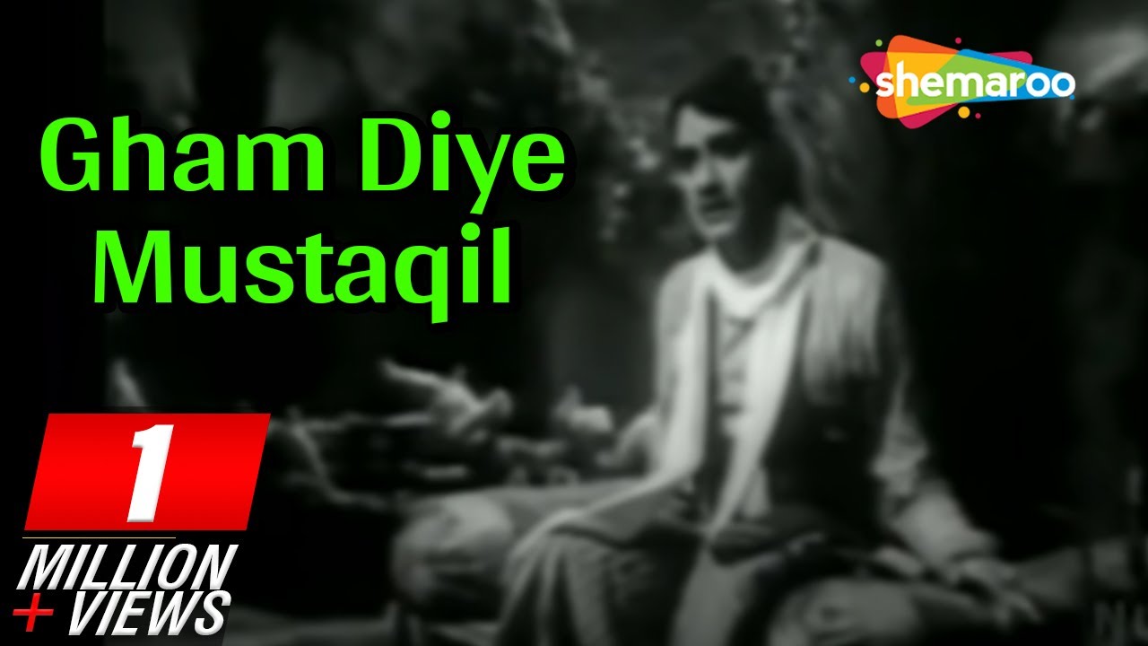 Gham Diye Mustaqil - K L Saigal - Ragini - Shahjehan - 1946 - Bollywood Vintage Songs