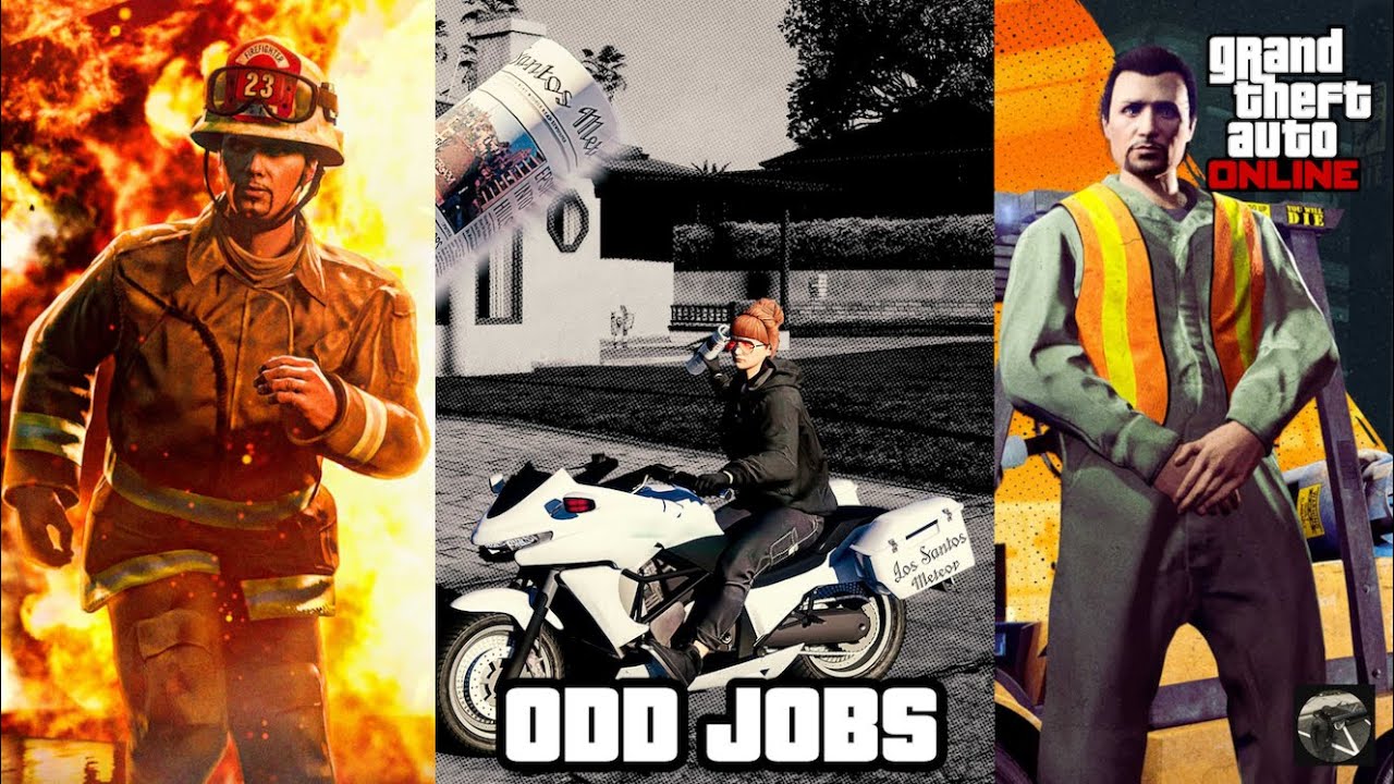 GTA Online (LIVE) Odd Jobs - Car Builds - Missions(PS5)