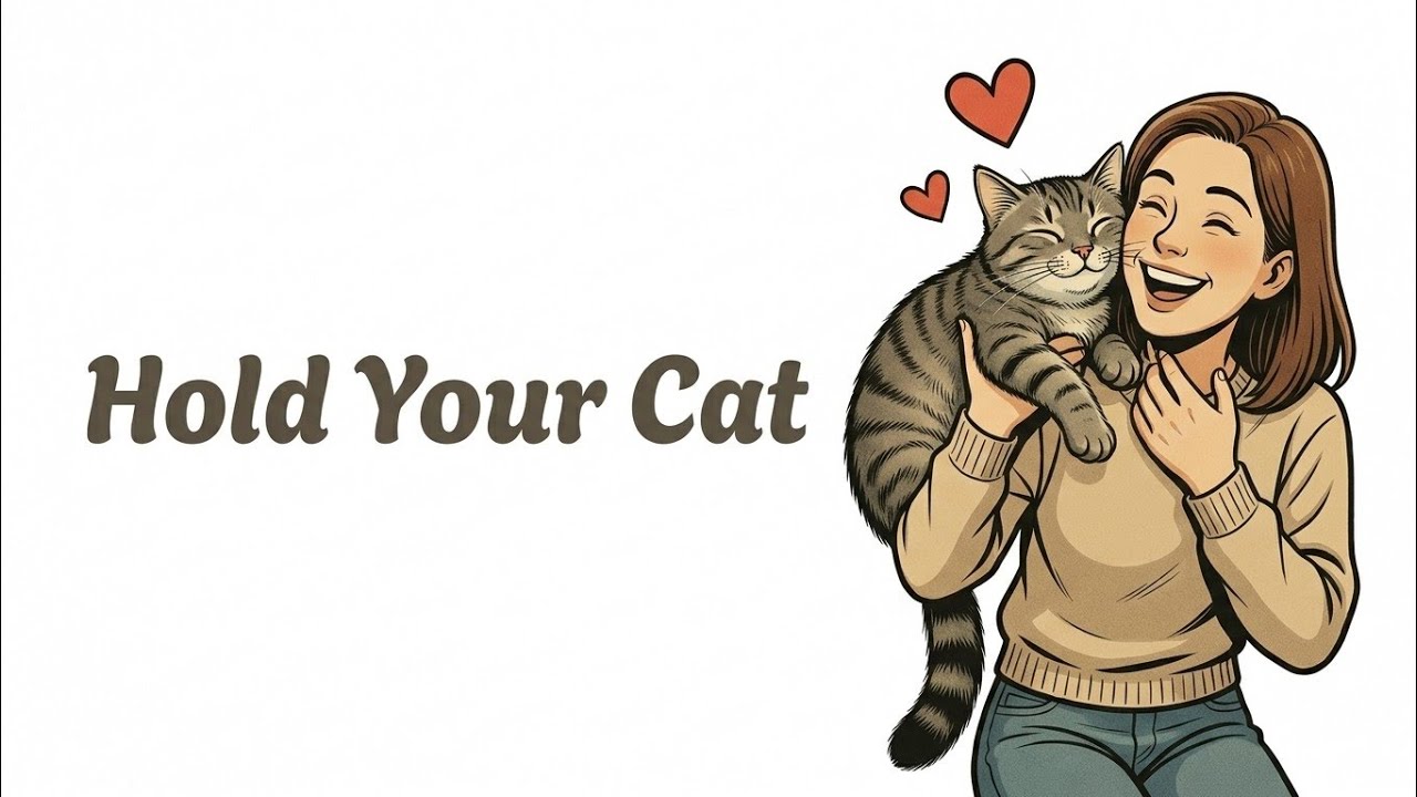 The Right Way to Hold Your Cat (Most Americans Get This Wrong!) 