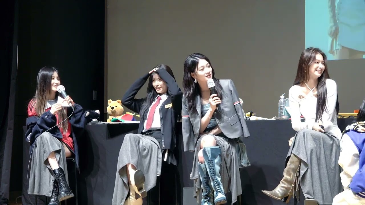 230628 팬싸인회 QnA (왼쪽 : 하영 지원 서연 나경)