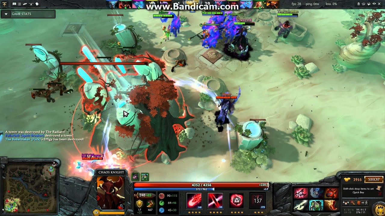 Dota 2 - CC Base Race Fail