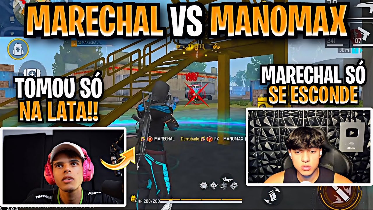🔥 REVANCHE PESADA! 2x2 APOSTADO R$300 — MANOMAX & ART vs MARECHAL & XAUAN