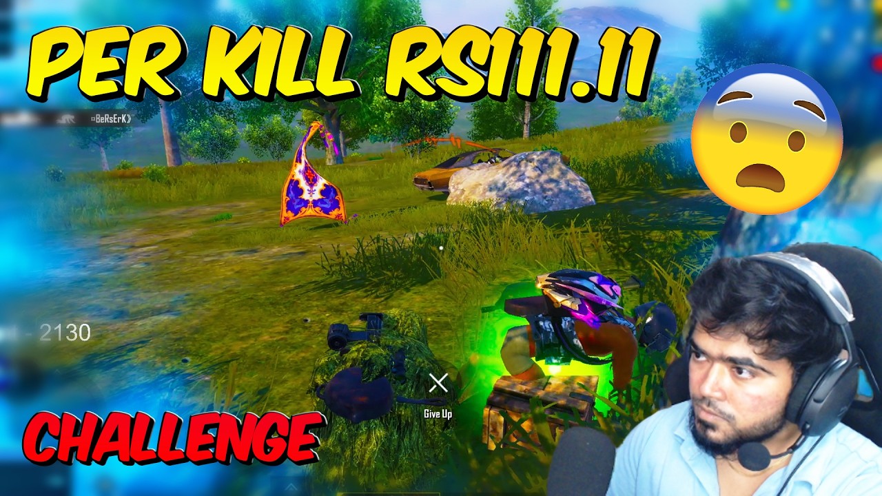 After 33 Per Kill 111.11 Rs Challenge - Intense Overloaded at Out of Zone🔥🔥