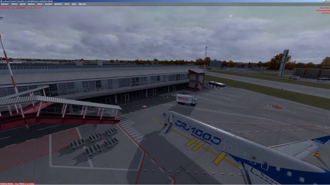 Prepar3D [P3D v3] | Wilco | CRJ NextGen 700,900,1000 | Cold and Dark | EDDM - ESSA
