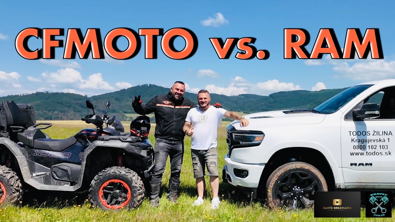 CFMOTO X1000 G3 vs. DODGE  RAM 1500 - OFFROAD - Štvorkolky - BANSKÁ ŠTIAVNICA - @royalechrome