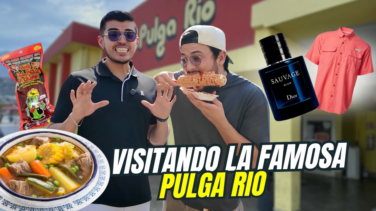 Probamos TODO de la PULGA RÍO de Monterrey (SECRETOS y comida REGIA)🥩🤯👀
