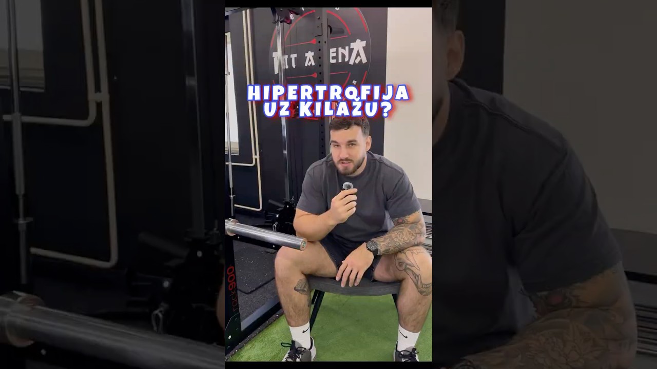 ⁉️Diže&scaron; li kilažu? #trening #kilaža #hipertrofija