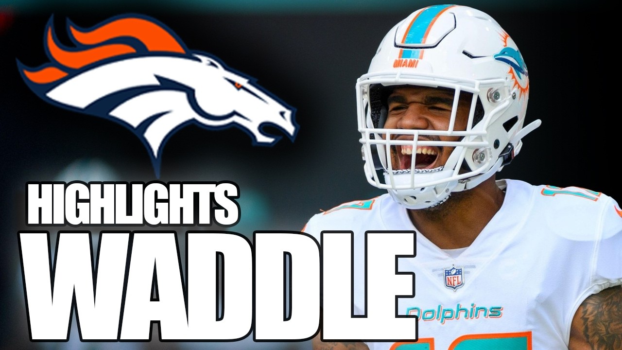 Jaylen Waddle (2025) Highlights - Denver Broncos | Free Agency 2026