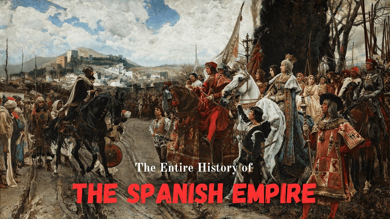 The Entire History of the Spanish Empire to fall asleep |Relax and Fall Asleep| Black Screen