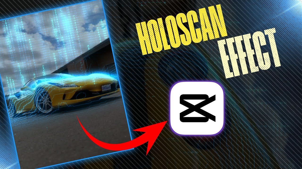 Holoscan Car Effect in CapCut 🔥 || Capcut tutorial