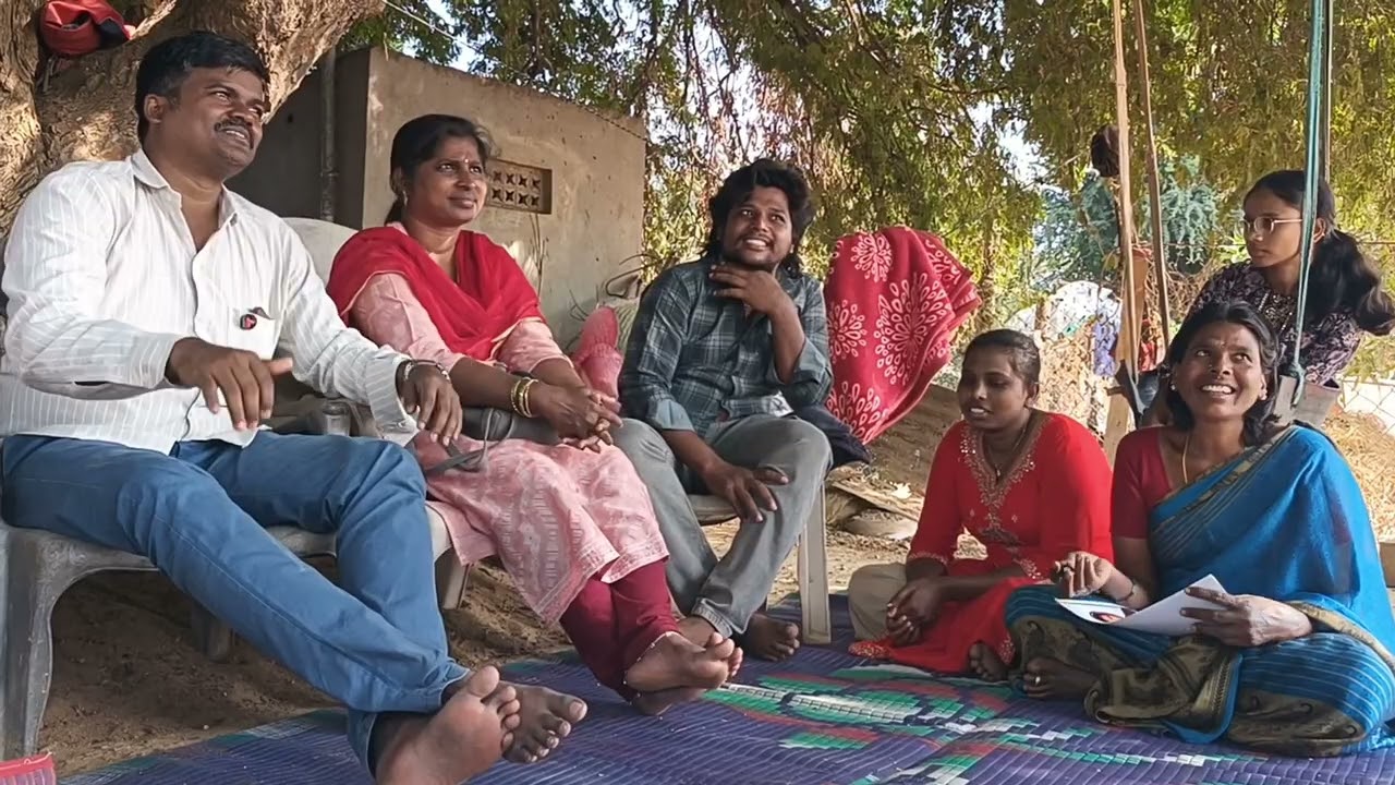 చింతచెట్టు కింద ముచ్చట్లు GGS-15 సూర్యాపేట గరిడేపల్లి LBనగర్ అజయ్ ఇంట్లో.. 