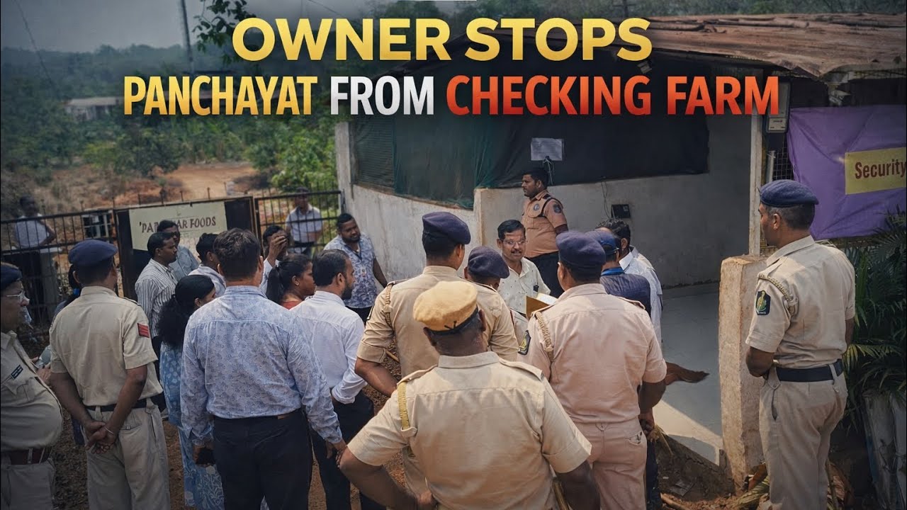 Day 11 Mollem Protest: Parsekar Owner Blocks Panchayat Inspection! Will Complaints Be Heard?
