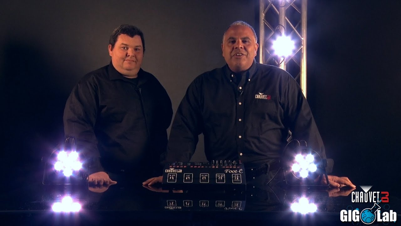 CHAUVET DJ Gig Lab: The Foot-C DMX Controller