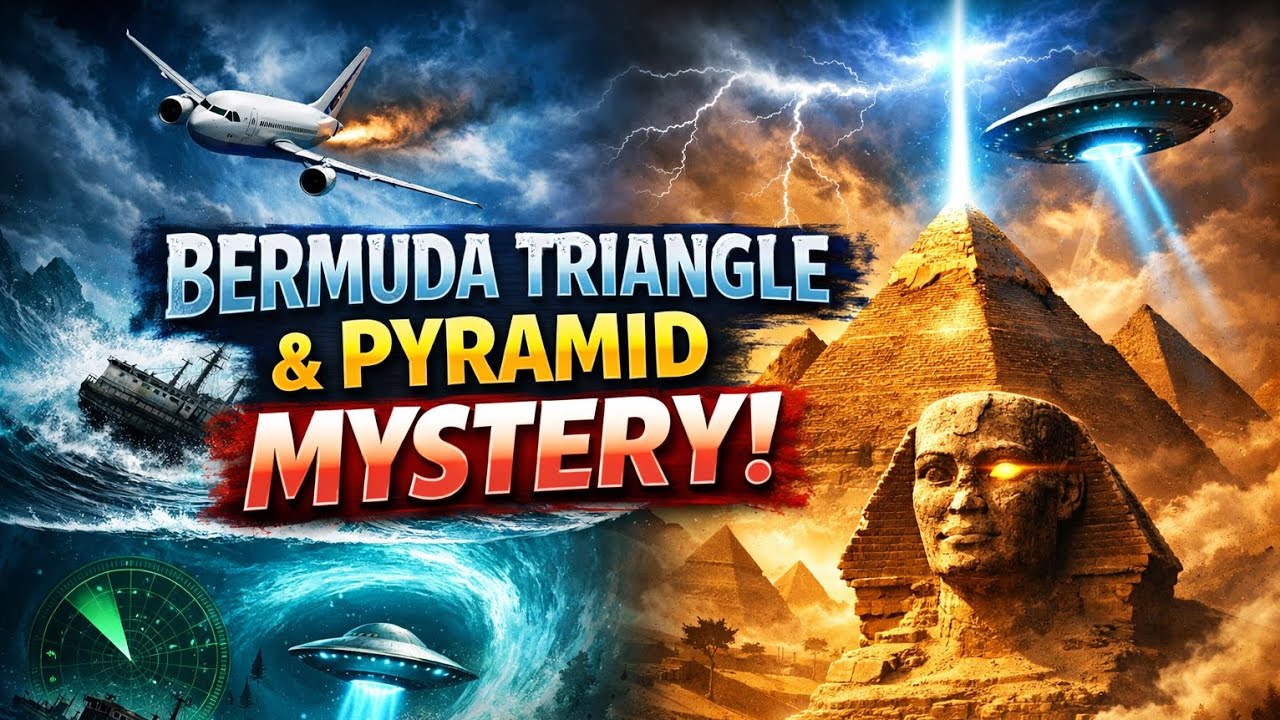Mystery of Bermuda triangle and Egypt pyramid 