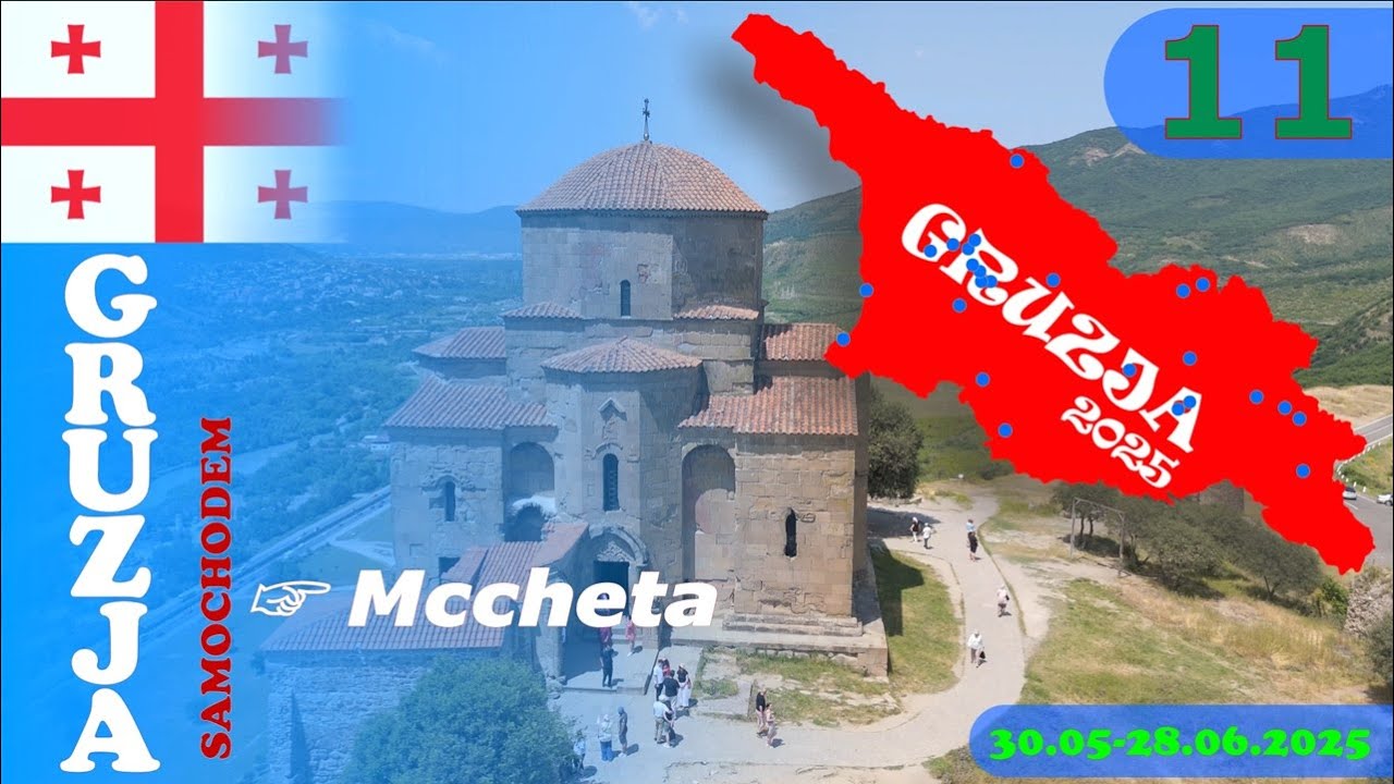 11 🇬🇪 Gruzja 2025 - Mccheta Katedra, Sweti Cchoweli, Klasztor Samtavro, Monastyr Dżwari, Zedazeni