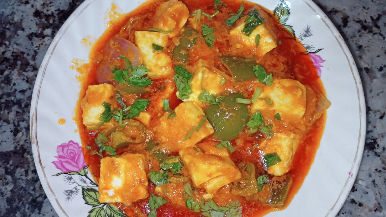 🫑 शिमला मिर्च पनीर रेसिपी | Paneer Capsicum Sabzi | स्वादिष्ट ढाबा स्टाइल पनीर की सब्ज़ी 🍽️