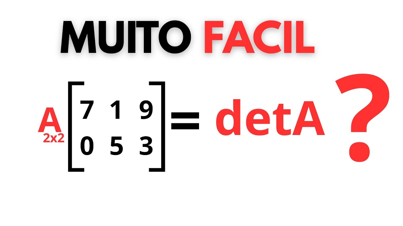 Regra de Sarrus: Aprenda Determinante de Matriz 3x3 Fácil