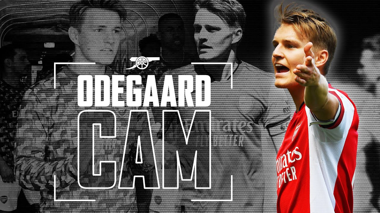 Martin Odegaard Cam | Arsenal vs Leeds (2-1) | Flicks, tricks, technique, nutmegs and more!