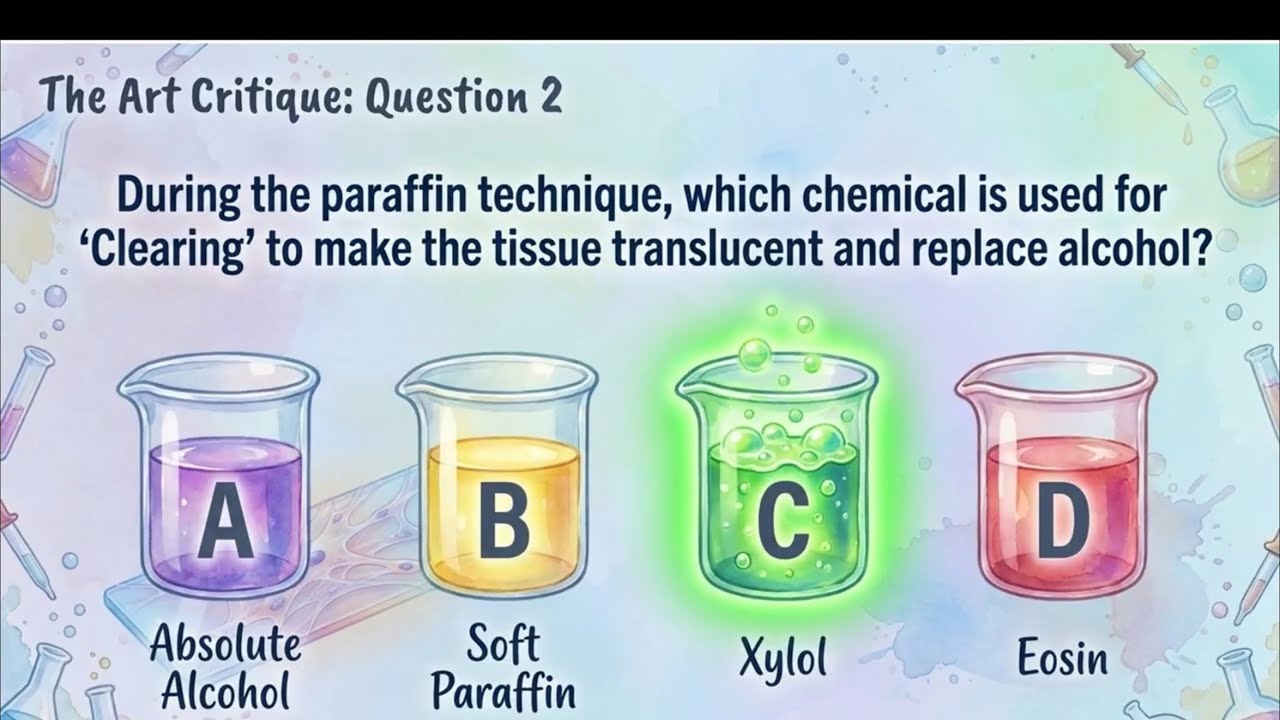 Microteqnices & Histological Staining Mcq solving 