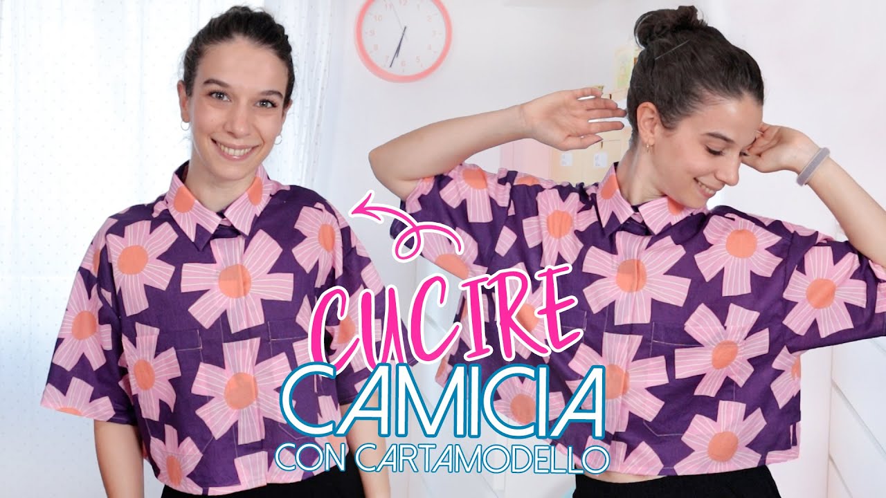 Come cucire una camicia Unisex | Cucito con cartamodello | Un punto alla volta
