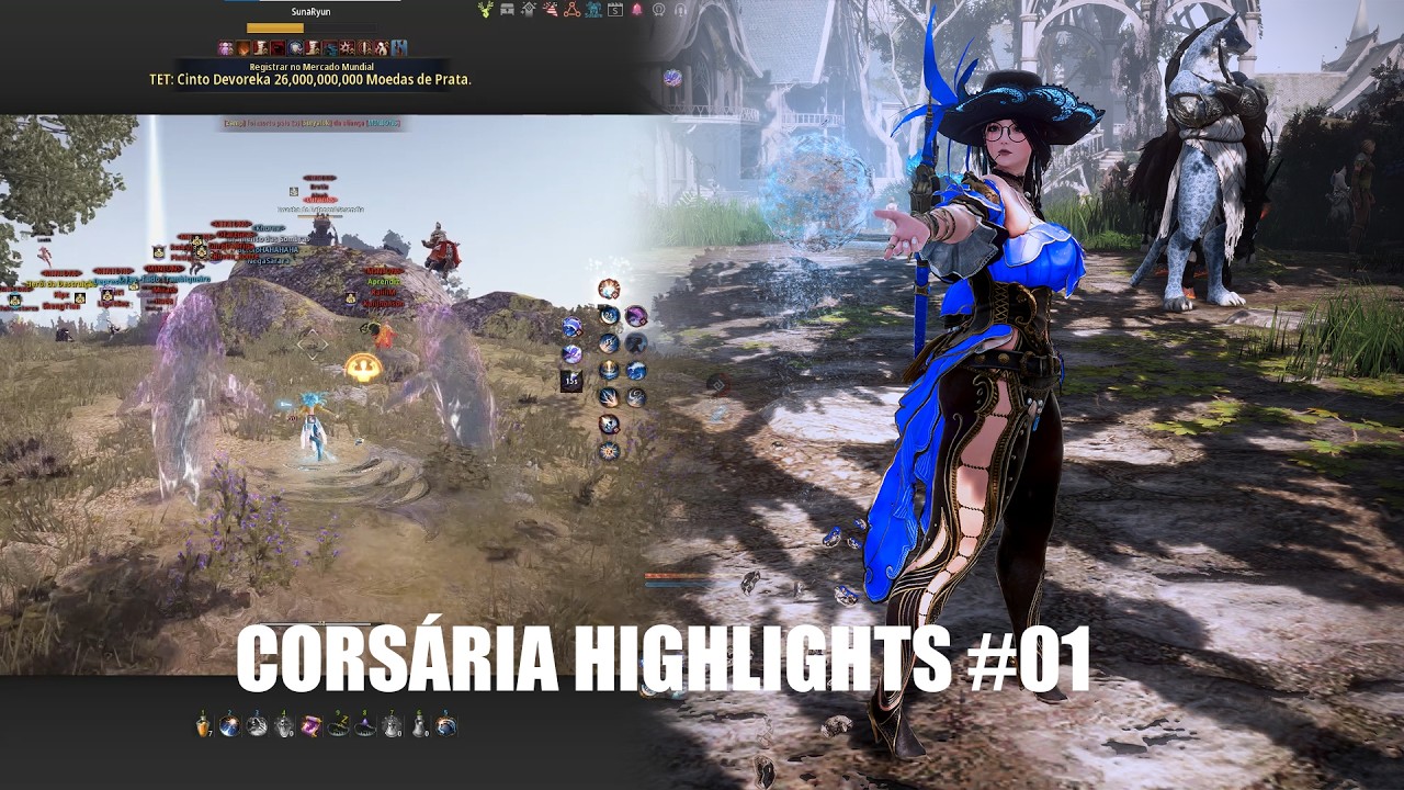 CORSÁRIA HIGHLIGHTS #01 | BLACK DESERT | #bdo #blackdesert #gameplay #pvp
