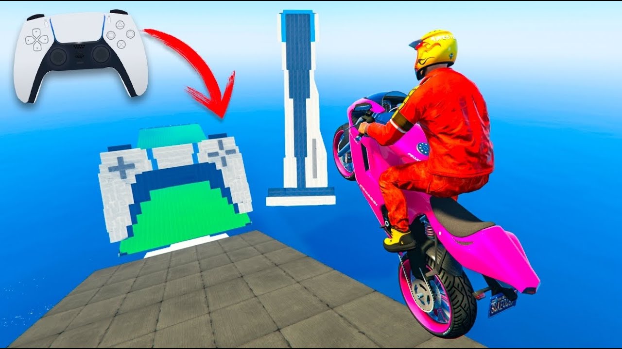 TROLEANDO EN MEGA RAMPA PS5 !! CON BORIS Y CAMILO !! GTA V ONLINE