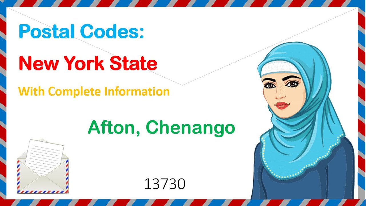 Zip Code and Contact No of Afton County Chenango Post Office NY USA Pin Code 42.23201, -75.53127