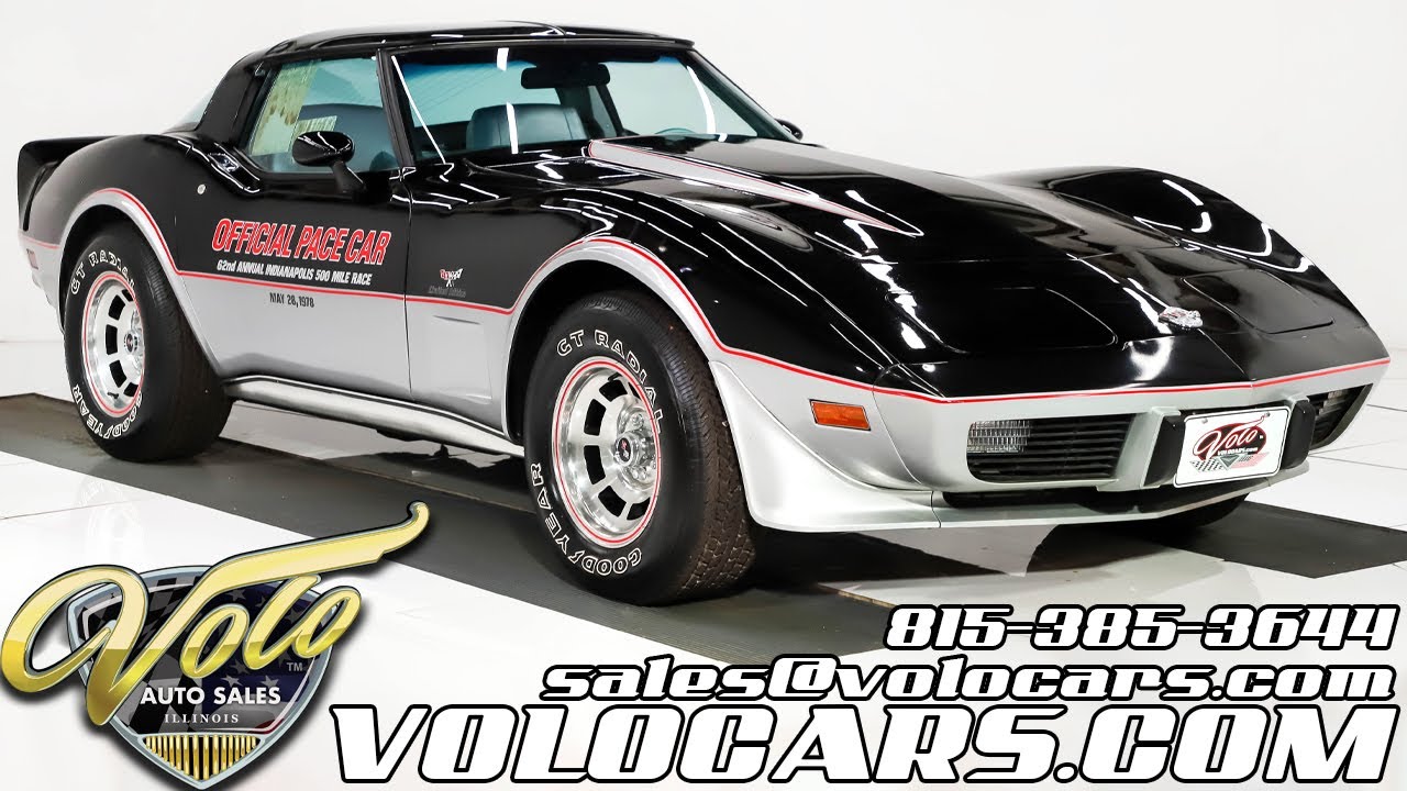 1978 Chevrolet Corvette Pace Car for sale at Volo Auto Museum (V20525)
