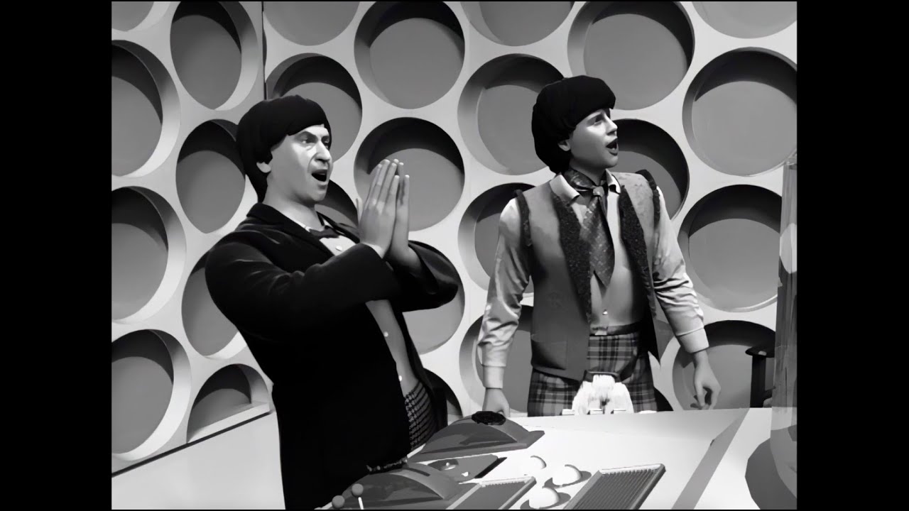Doctor Who: The Wheel in Space Ep1 (first half) 3D animated