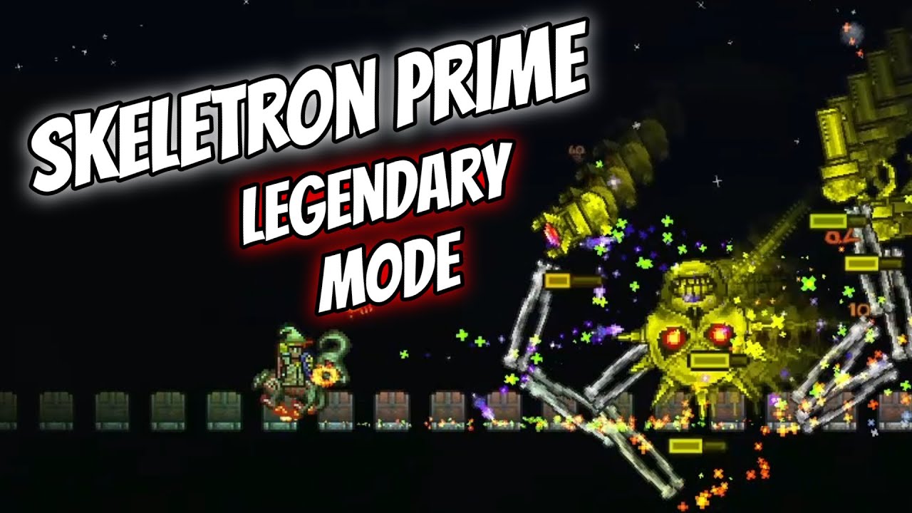 Terraria Skeletron Prime Legendary Mode tutorial (German)
