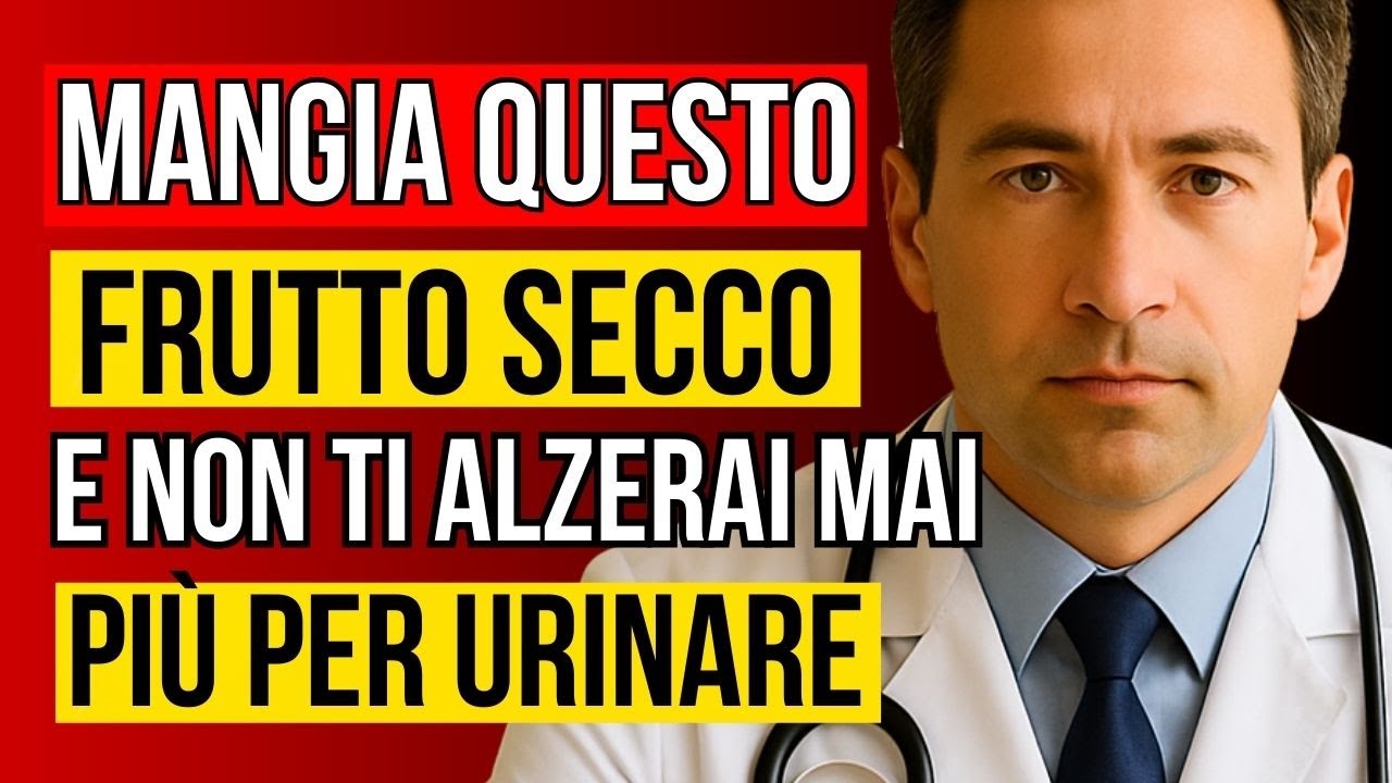 3 FRUTTI SECCHI che CALMANO la VESCICA di NOTTE e MIGLIORANO il tuo SONNO