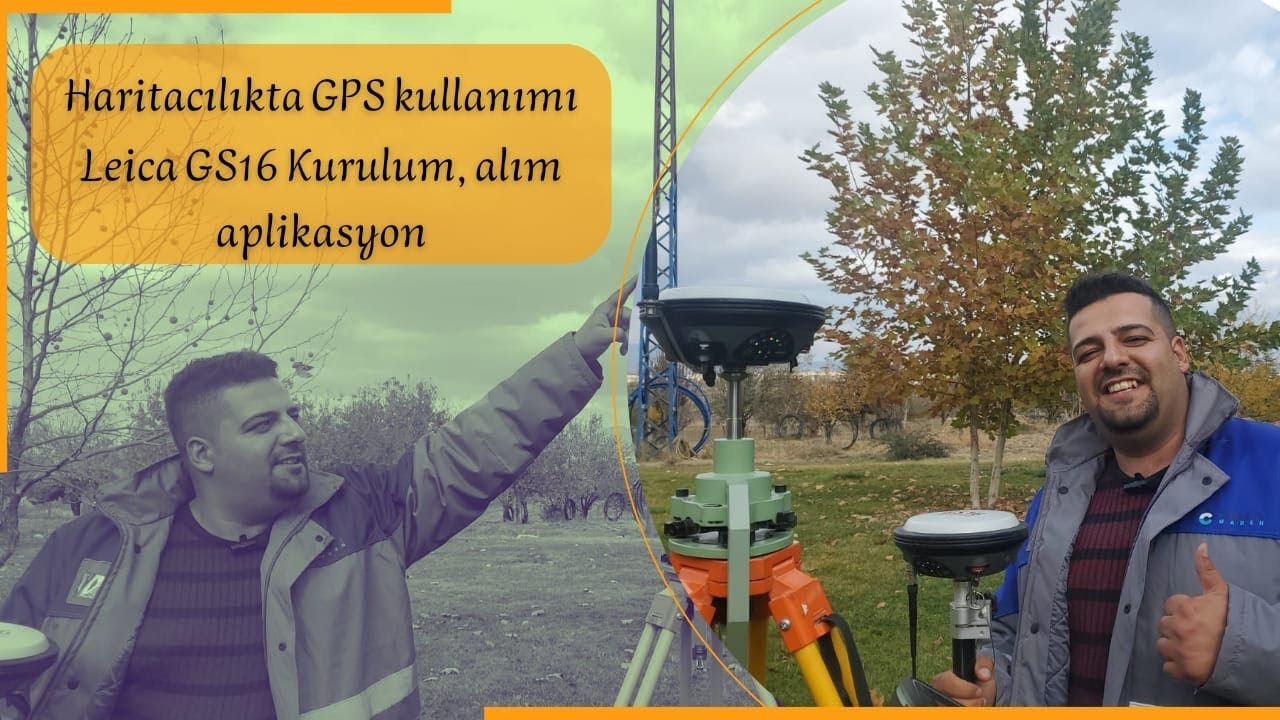LEİCA GS 16 Kurulum / Tanıtım / GPS Kullanımı