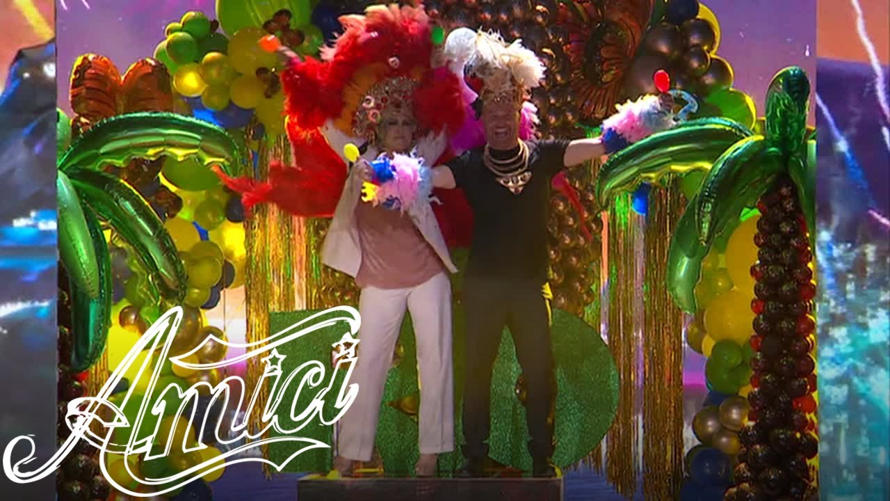 Amici 21 - L'esibizione di Alessandra Celentano e Rudy Zerbi