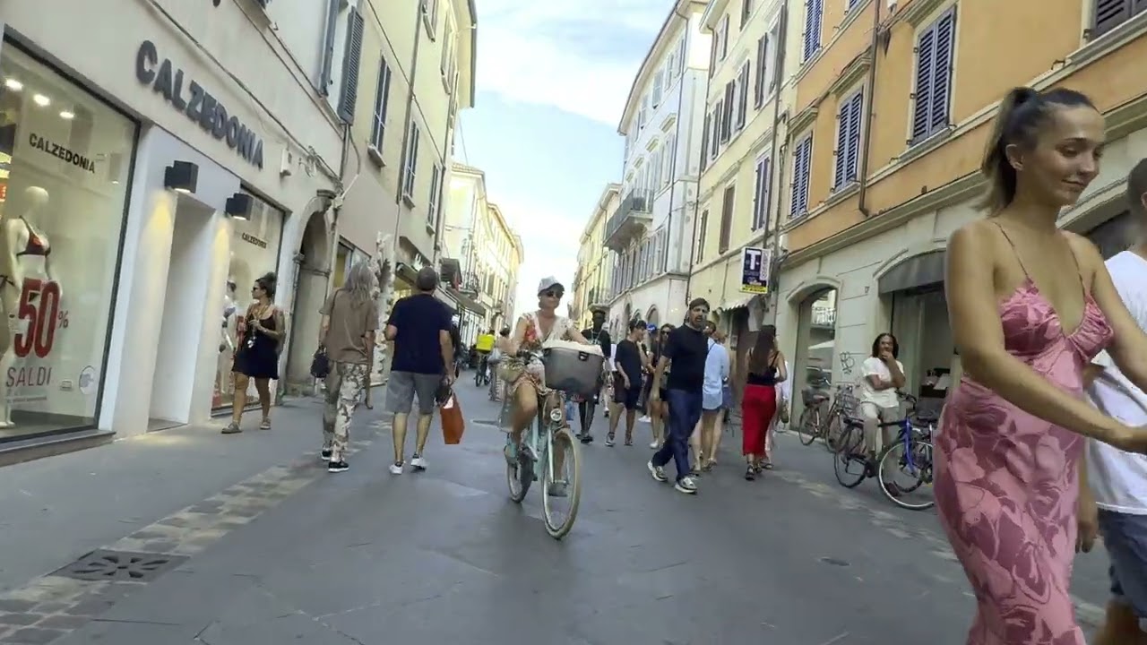 Rimini centro walking