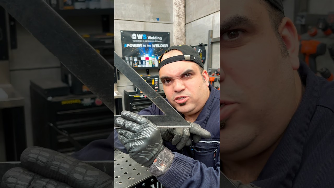 COMO CORTAR A 45 GRADOS PARA APRENDER A SOLDAR CORRECTAMENTE #soldador #welder #bricolaje #tools