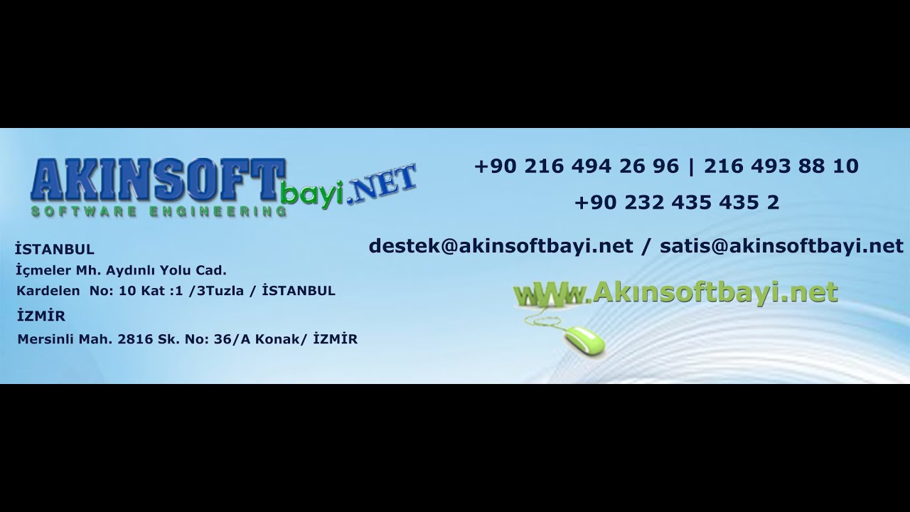 AKINSOFT WOLVOX Genel Muhasebe Tanımlar ve Fiş Kaydı Oluşturma
