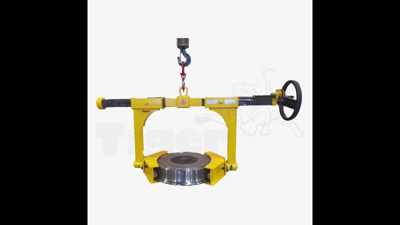 Tiger Spindelgreifer mit Handrad Serie STD-SU-SK