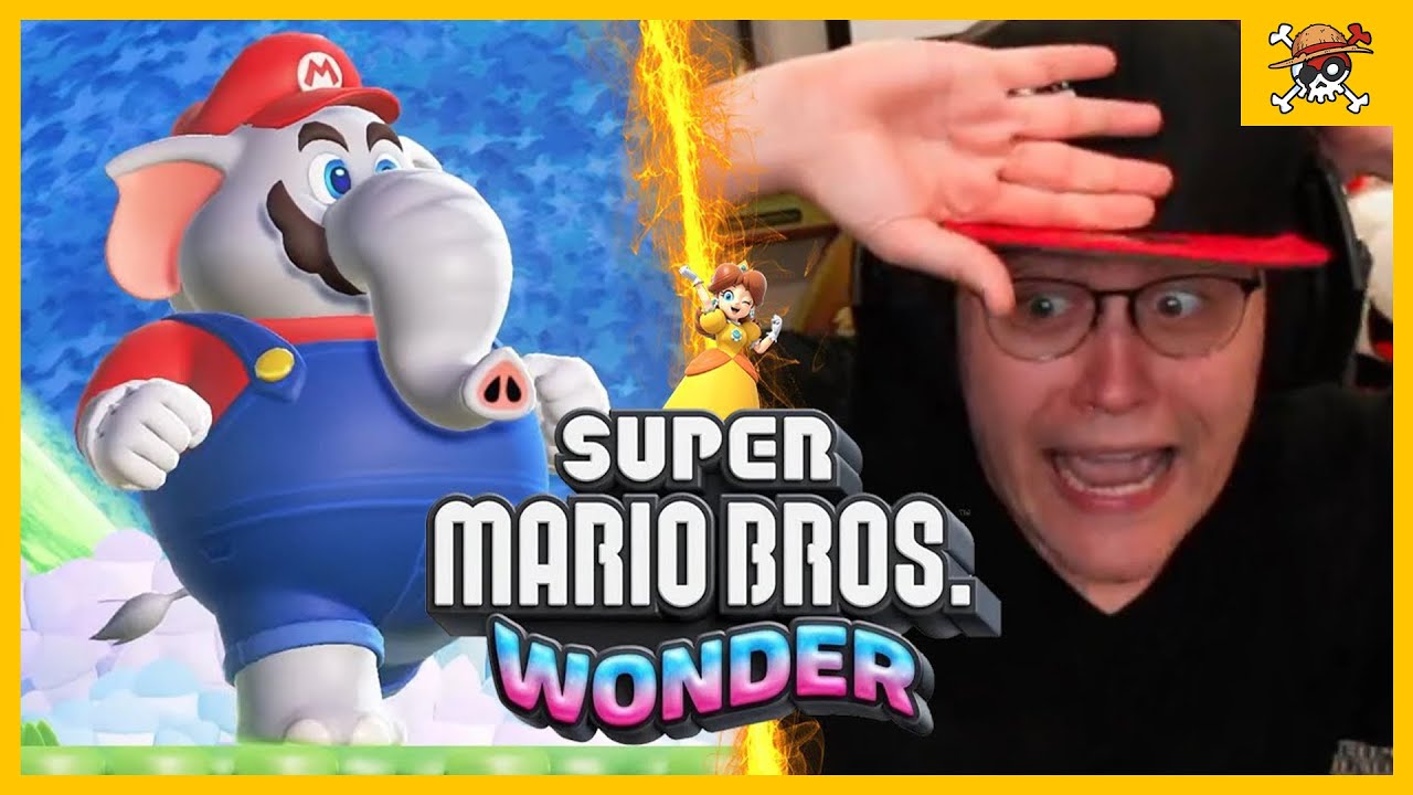 Super Mario Bros. Wonder Reveal Trailer - RogersBase Reacts