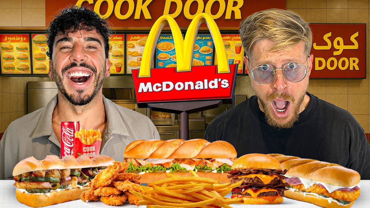 PROVIAMO QUELLO CHE VIENE CONSIDERATO IL MC DONALD&rsquo;S EGIZIANO - MAI VISTO UN FASTFOOD COS&Igrave; STRANO! 