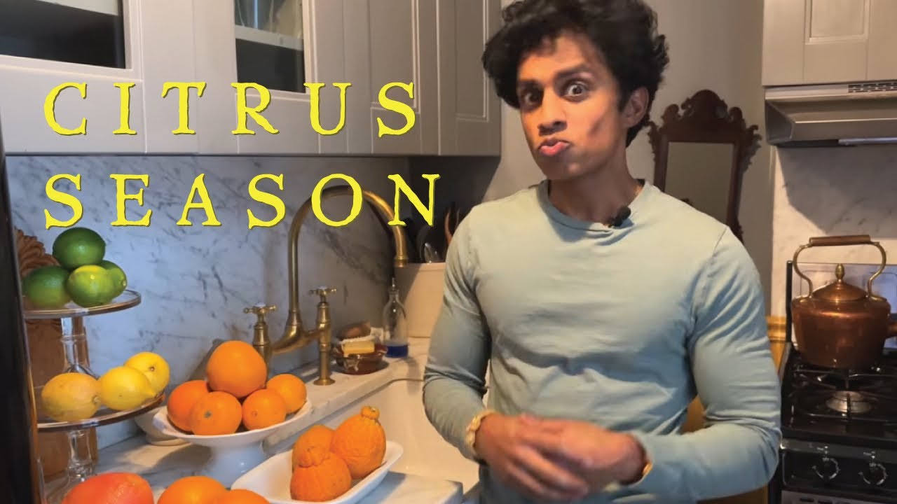 CELEBRATING CITRUS SEASON AND HOW TO SUPREME AN ORANGE - With Rajiv Surendra