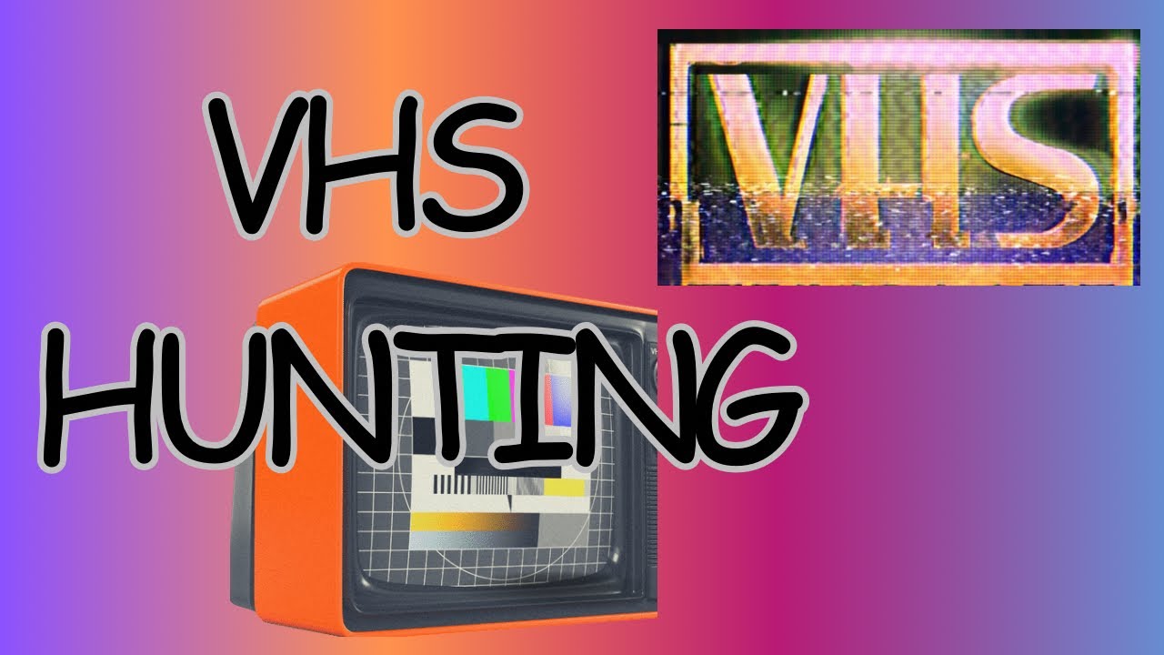 HUNTING FOR VHS AT MY LOCAL THRIFT STORES.