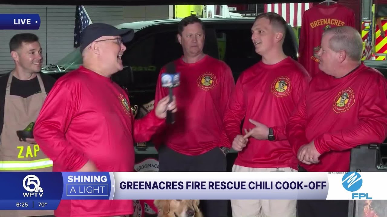 Greenacres Fire Rescue’s 4th Annual Chili Cook-Off turns up the heat for charity