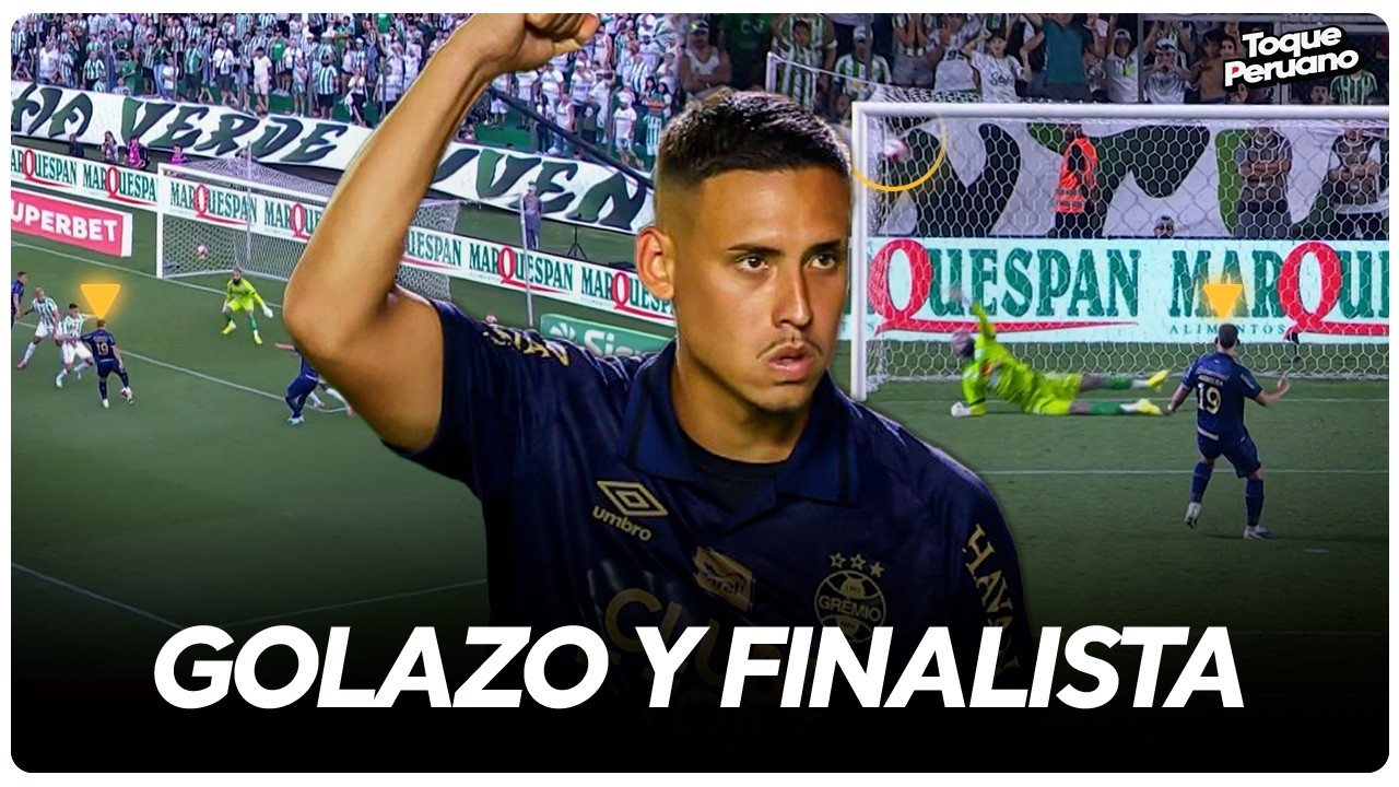 ¡GOLAZO al ÁNGULO de ERICK NORIEGA y ASISTENCIA MAGISTRAL para CLASIFICACIÓN de GRÊMIO!👏